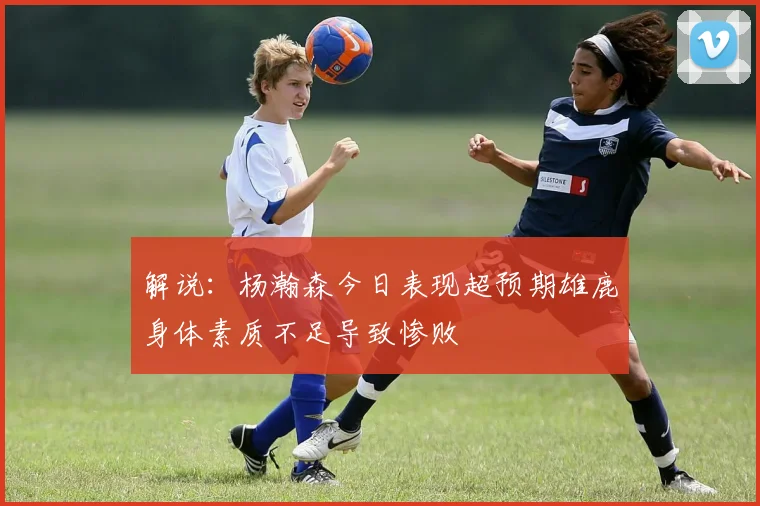 解说：杨瀚森今日表现超预期雄鹿身体素质不足导致惨败